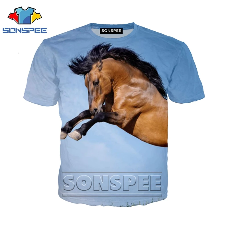 Аниме 3d печать футболка корова лицо уличная животное лошадь для мужчин и женщин модная футболка Дети Harajuku рогатого скота рубашки homme футболка A89 - Цвет: 17