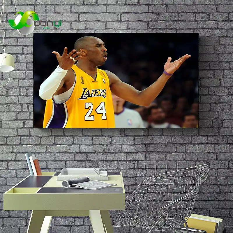 Forubeauty Bangerdei Kobe Poster Style 01 Paper Art Wall Decor Print Poster 42 X 30cm 16 X 12in Super Basketball Star Painting Home Kitchen Artwork