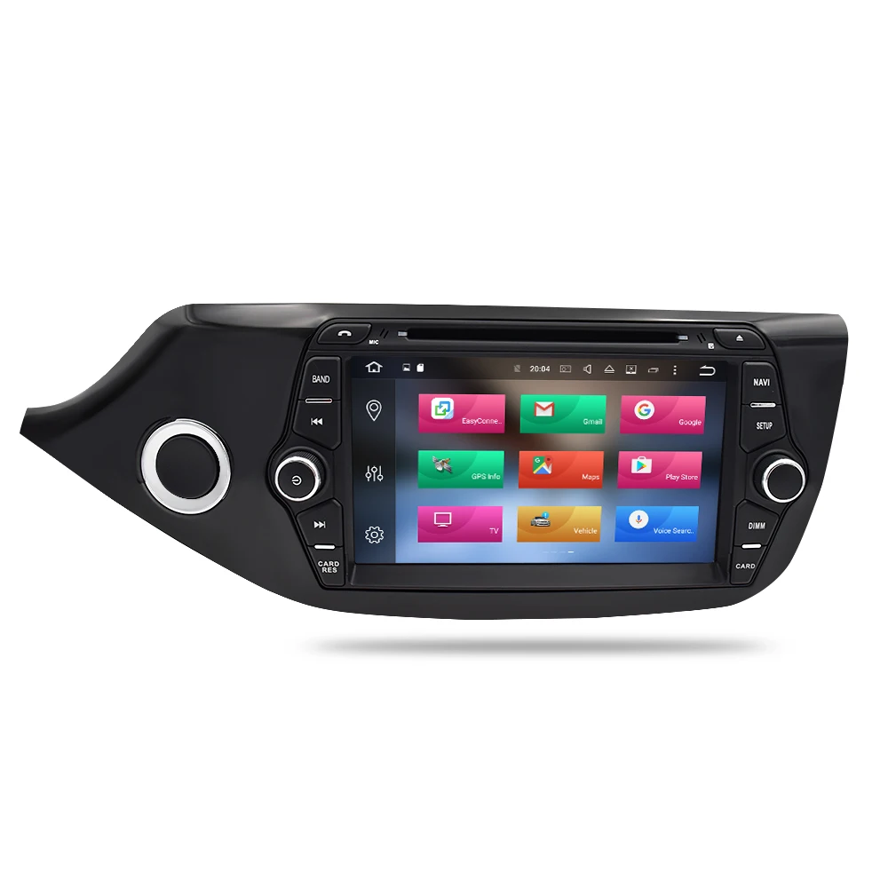 Android 10 0 автомобильный DVD плеер GPS ГЛОНАСС навигация Мультимедиа для Kia Ceed 2013 2014 2015