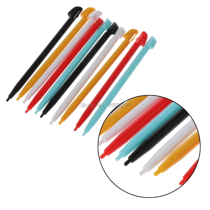 10Pcs Stylish Color Touch Stylus Pen for Nintendo Wii U WIIU GamePad Console, stylus pen,touch pen