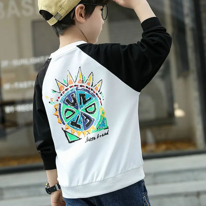 

Children's wear boy's sweater 2020 spring new children's long sleeve T-shirt