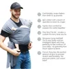 All-in-1 Stretchy Baby Wraps Baby Sling Infant Carrier Nursing Cover Hands Free Baby Wrap Postpartum Belt Great Baby Shower Gift ► Photo 3/6