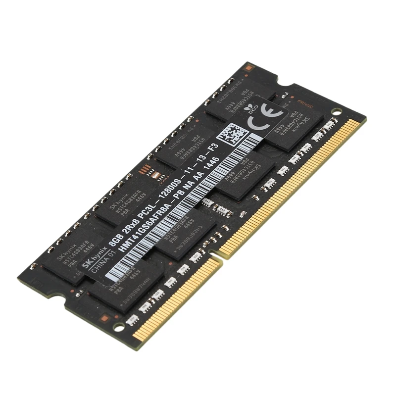DDR3L 8GB 1600MHz PC3L-12800S ram Memory SODIMM низкое напряжение 1,35 V 204-PIN для ноутбука notebook(черный