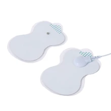 Горячий Пульс для похудения, расслабляющий массаж мышц, электрический Тонкий Массажер с 4 подушечками для всего тела