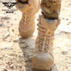 Ejército táctico Cuero militar botas hombres botas de combate de los hombres Zapatos de trabajo de hombres ejército botas de nieve Zapatos de las mujeres ► Foto 1/6