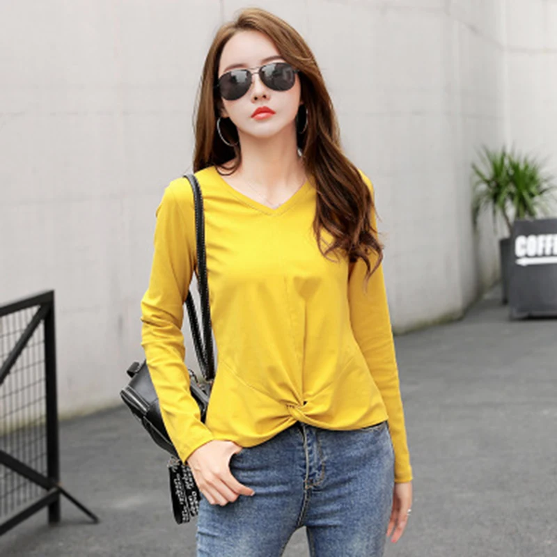 GGRIGHT рубашка с длинными рукавами женская Camisetas Mujer Verano Повседневная хлопковая Футболка женская футболка Femme