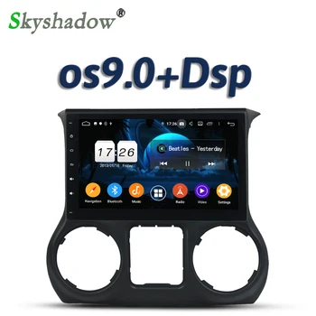 

DSP IPS 10.1" IPS Android 9.0 2GB RAM 16GB quad core Car DVD Player GPS Map RDS Radio wifi 4G Bluetooth 5.0 For Jeep Wrangler
