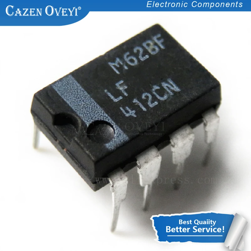 

10pcs/lot LF412CP LF412ACN LF412CN LF412 DIP-8 In Stock