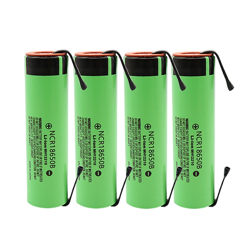 NCR18650B 3,7 V 3400mAh 18650 перезаряжаемый литиевый аккумулятор для батареи+ никелевый элемент DIY