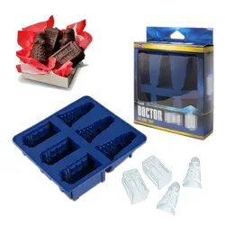 Doctor Who Доктор Кто фигурки подносы для льда силикагель формочка для шоколада лотки творческий поднос для льда с оригинальной коробкой