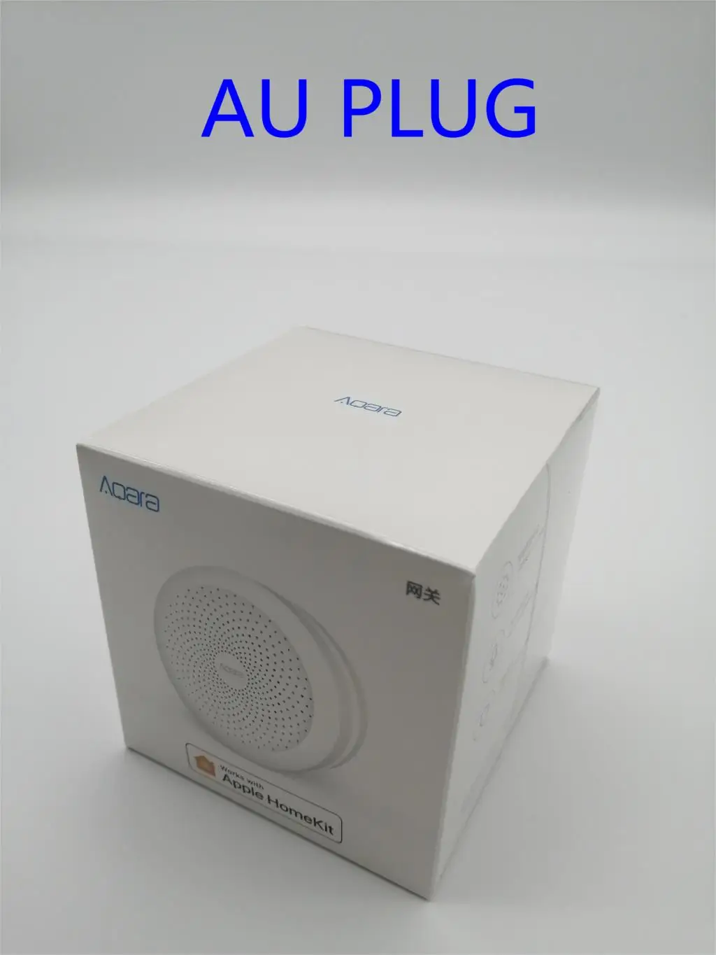 AU PLUG Xiao mi jia Aqara концентратор mi шлюз с RGB светодиодный ночной Светильник система управления умным домом работает с Apple Homekit mi jia App - Цвет: AU PLUG