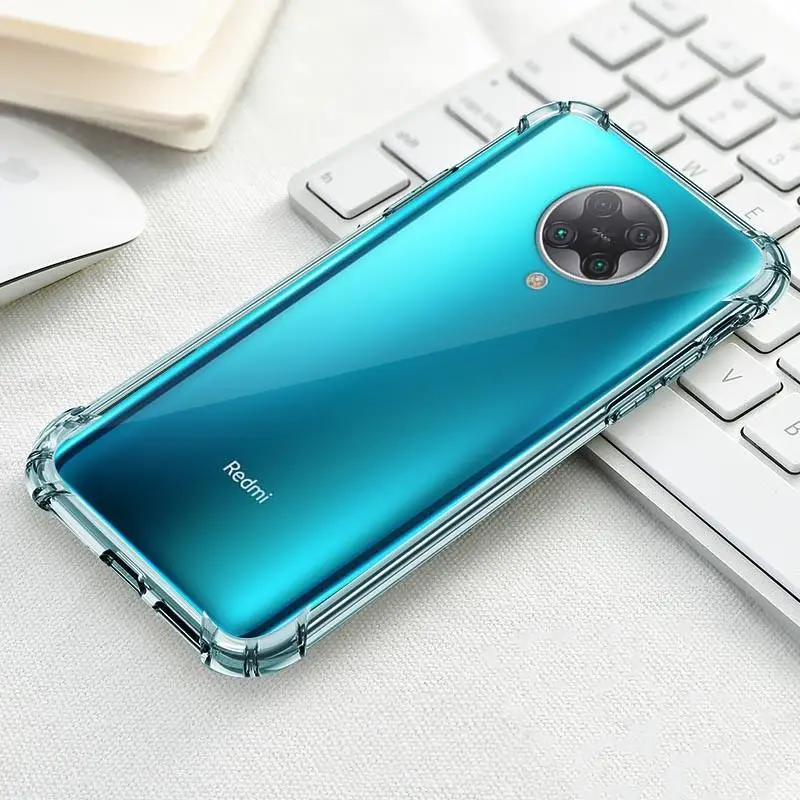 

For Xiaomi Redmi Note 9S 9 Pro Max Case Shockproof Soft Silicone Protective Case For Redmi Note 8 8T 9S Pro K30 K20 Clear Case
