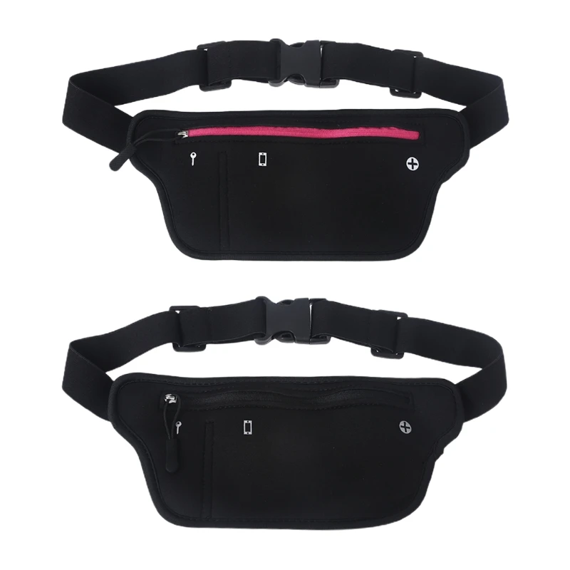 Waist Pack with Adjustable Strap Waist Running Bag Running Belt Bum Bag 