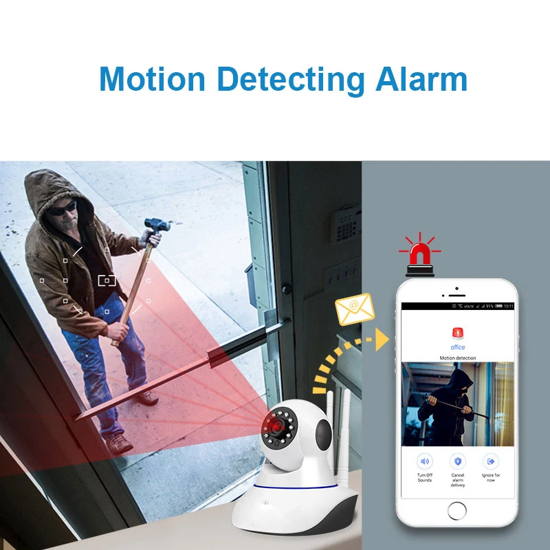 LSmart 1080P Mini WiFi IP Camera WiFi Wireless Home Security Camera Surveillance Camera Baby Monitor CCTV Camera