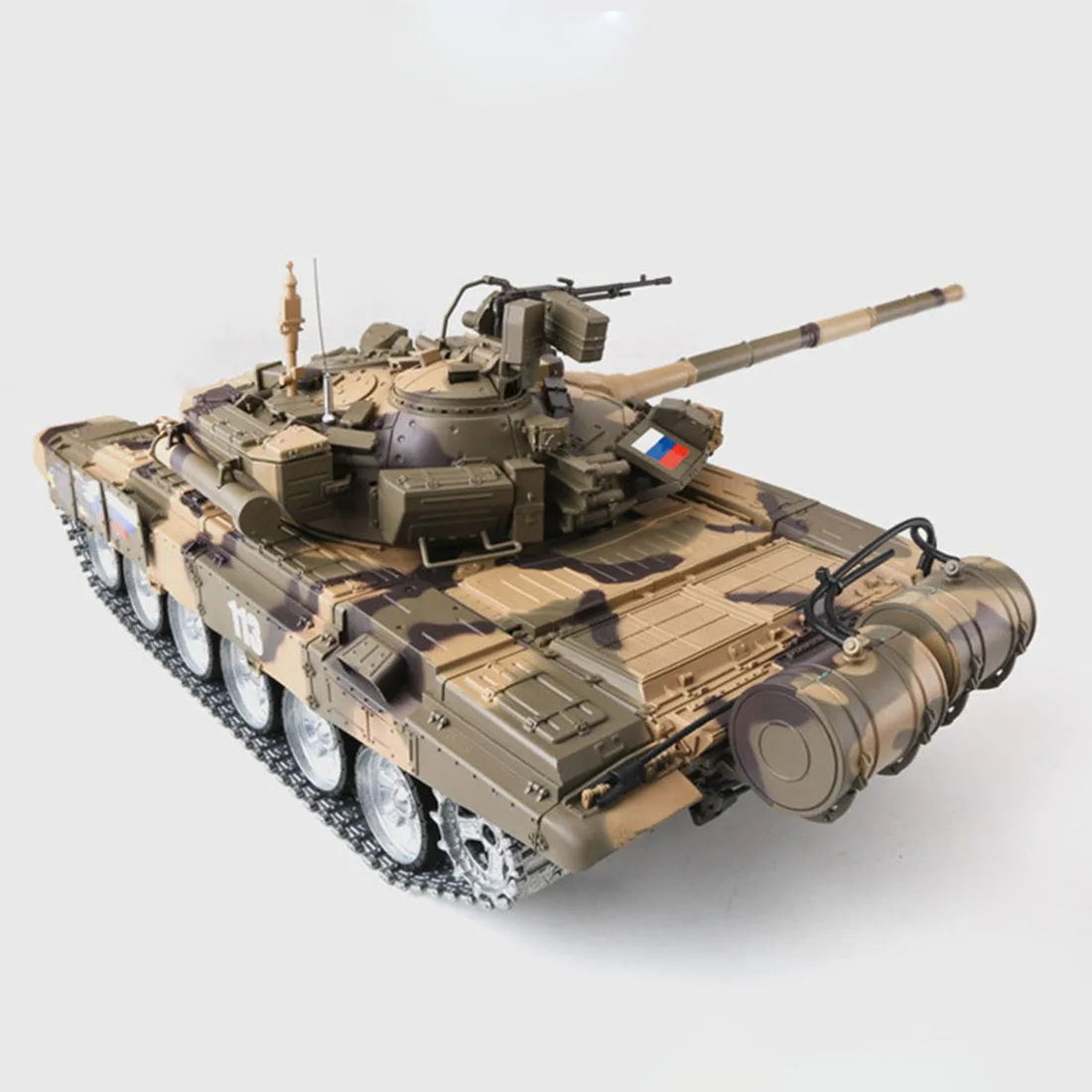 1:16 русский T90 основной боевой танк 2,4G модель дистанционного управления Танк со звуковым дымовым эффектом-металл Ultimate Edition Россия