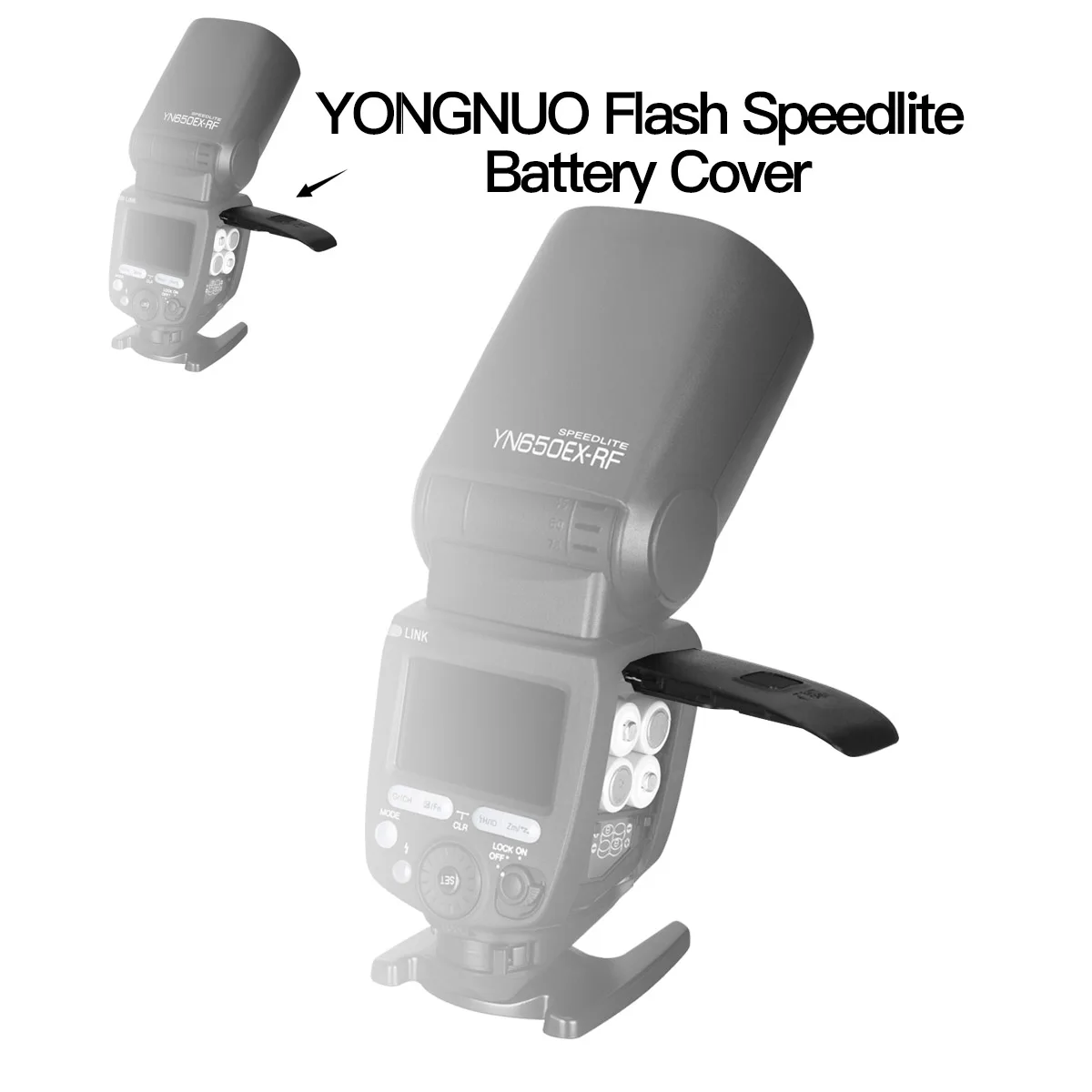 Крышка аккумулятора вспышки YONGNUO Speedlite для YN565EX YN560III YN560IV YN685 YN968 YN14EX YN24EX запасные