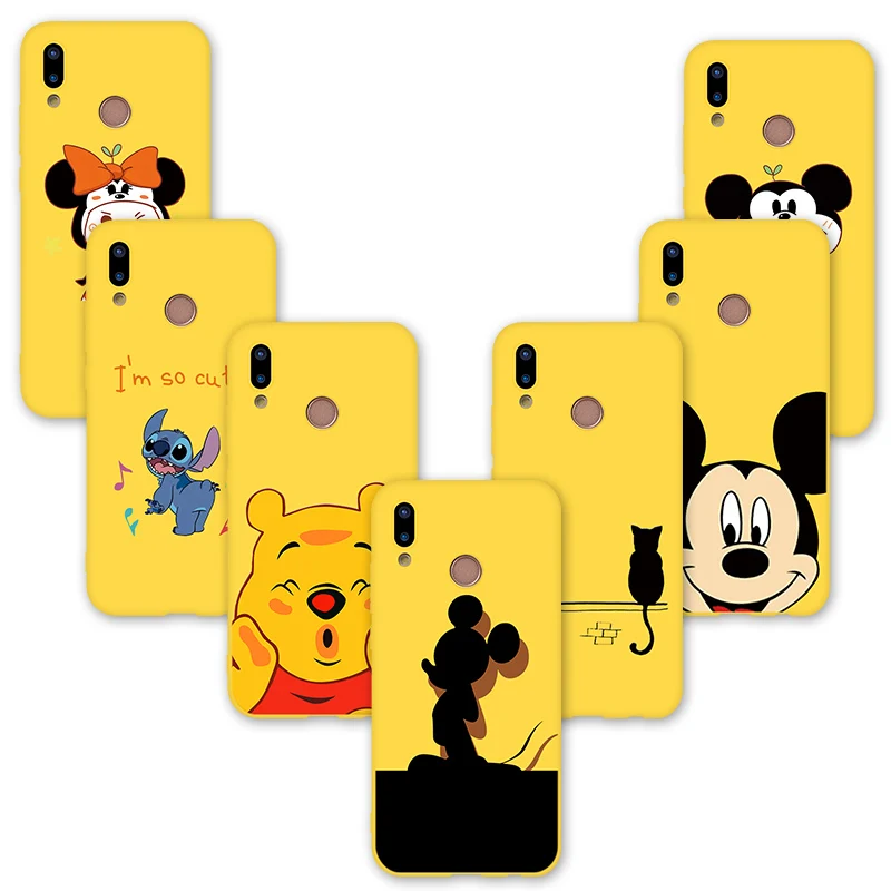 

Matte Cartoon Cute Print Cases For Huawei Mate 20 10 P30 P8 P9 P10 P20 Pro Lite 2017 Plus Y6 Y9 P Smart 2019 Case Soft TPU Coque