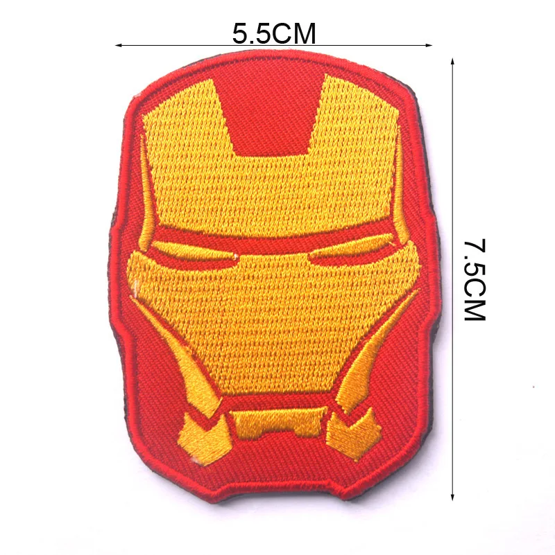 Наклейка на рюкзак Marvel липучка значок супергерой вышитая ткань наклейка s V00152