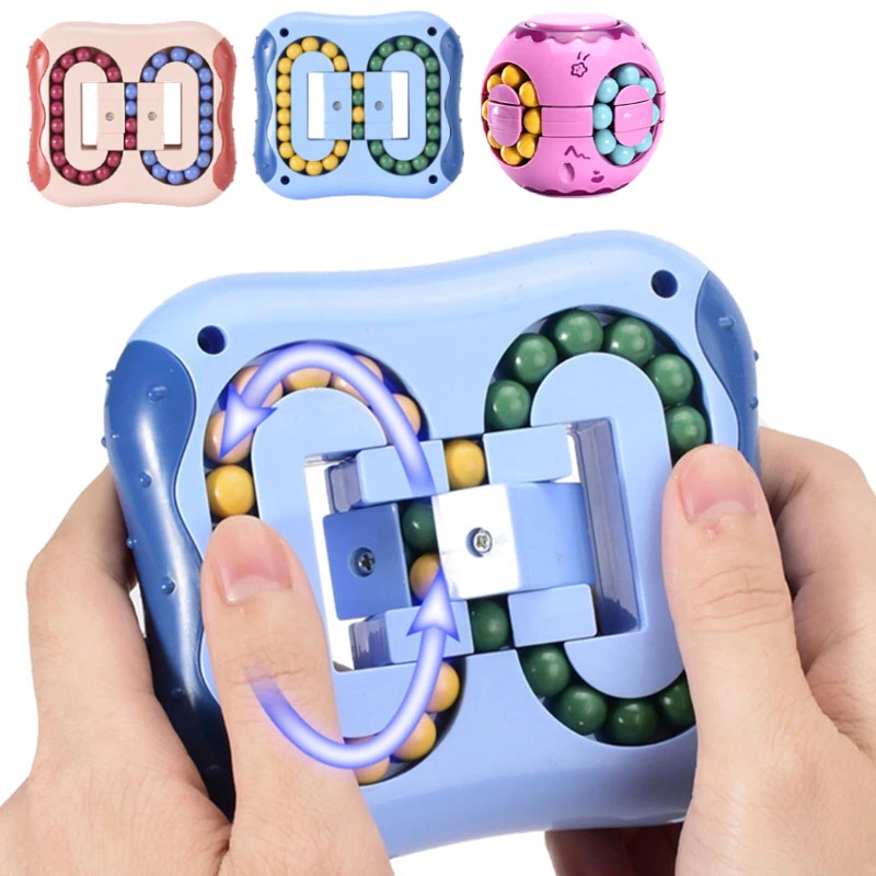 1PC Anti Stress Rotating Magic Bean 
