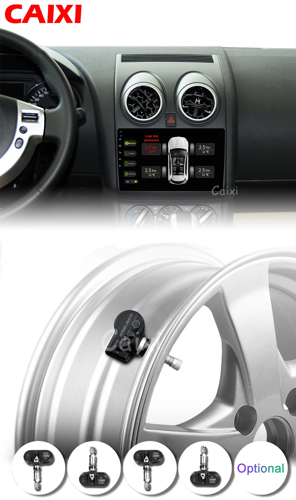 Caixi для Nissan Qashqai J10 2006-2013 автомобильный Радио Мультимедиа Видео плеер Автомобильный Android 8,1 навигация gps dvd-плеер