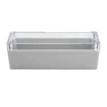 160x45x55 мм ABS IP65 водонепроницаемая Пластиковая распределительная коробка для проводов прозрачный распределительный футляр для проекта Корпус Электронный Прозрачный