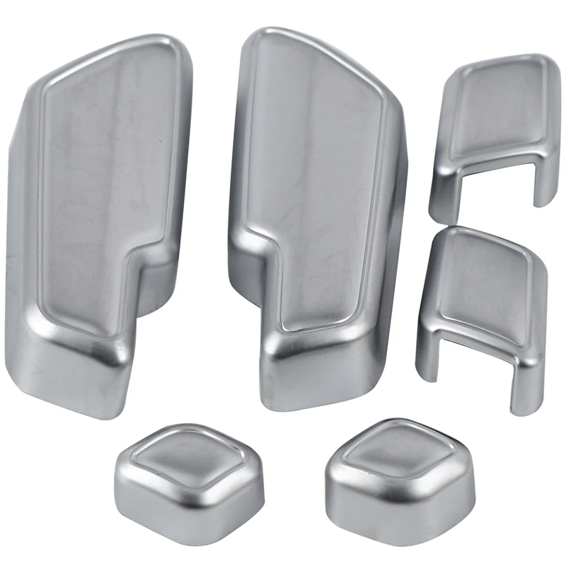 6Pcs Chrome Car Door Seat Adjust Buttons Switch For Mercedes-Benz E Class W204 W205 W212 W218 X204 X166 C GLK GL ML CLS | Автомобили и