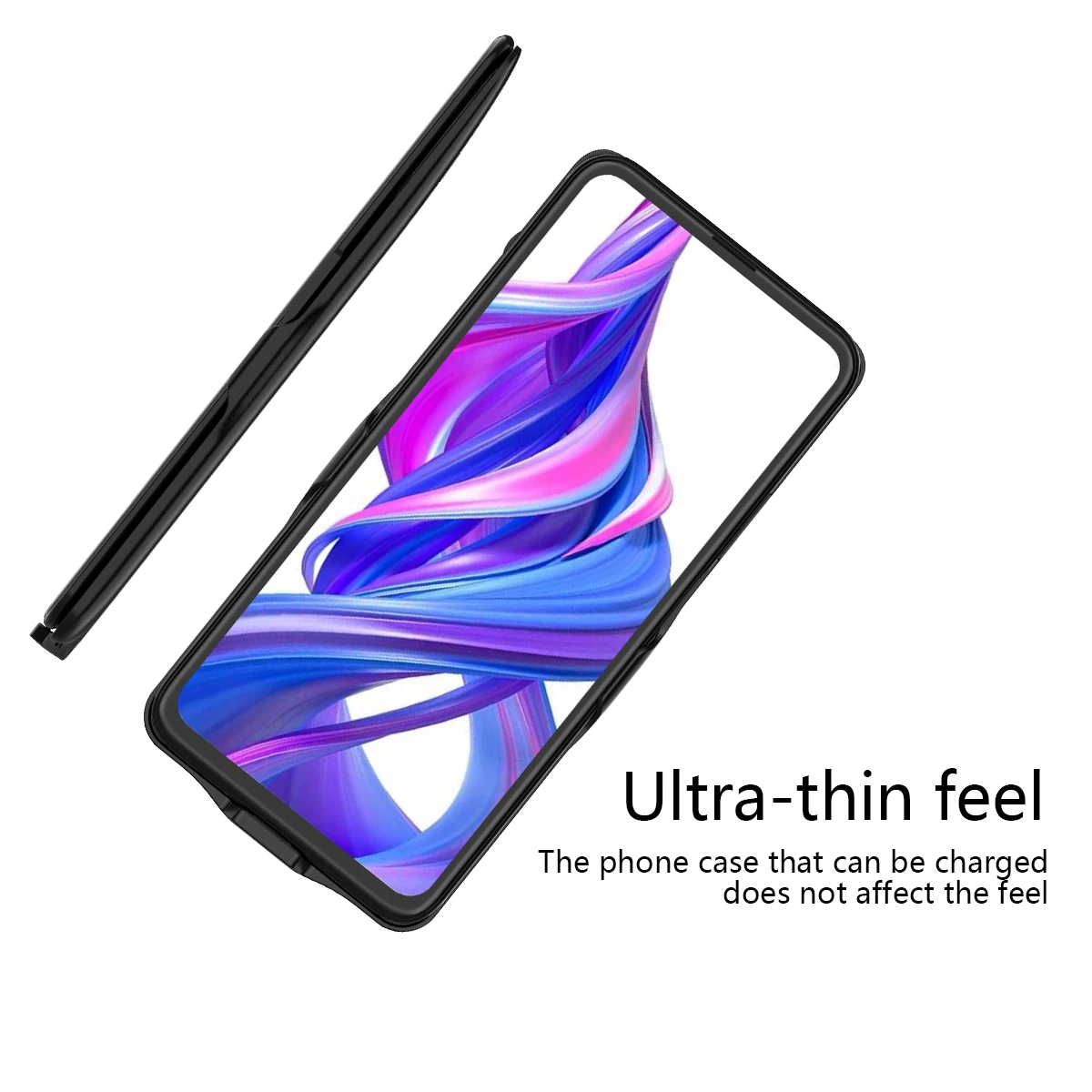 Чехол питания для huawei Y9S, чехол для зарядного устройства, расширенный резервный чехол с зажимом для задней крышки, чехол для huawei Y9s