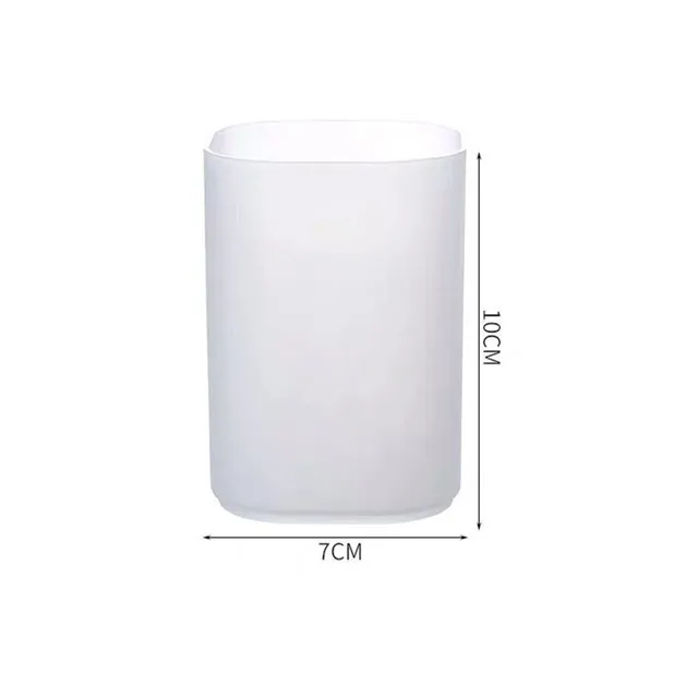 Round white