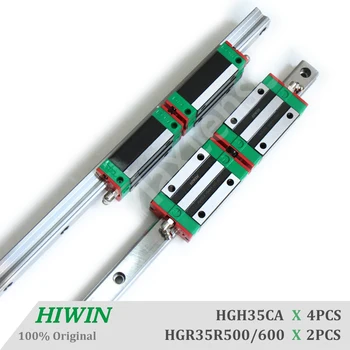 

HIWIN HGR35 Linear Guide Rail HGH35CA Blocks Carriage router parts 1500mm Linear Guideways for CNC Parts Heavy Load
