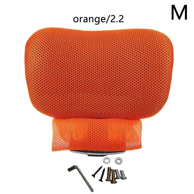 2.2/2.6/3 Computer Lift Chair Neck Protection Pillow Headrest Adjustable For Office Headrest Swivel Chair Accessories For Chair 2.2-Orange