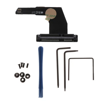 

1 Set SSD SATA HDD Hard Drive Flex Cable Kit For Apple Mac Mini A1347 Upper 821-1501-A