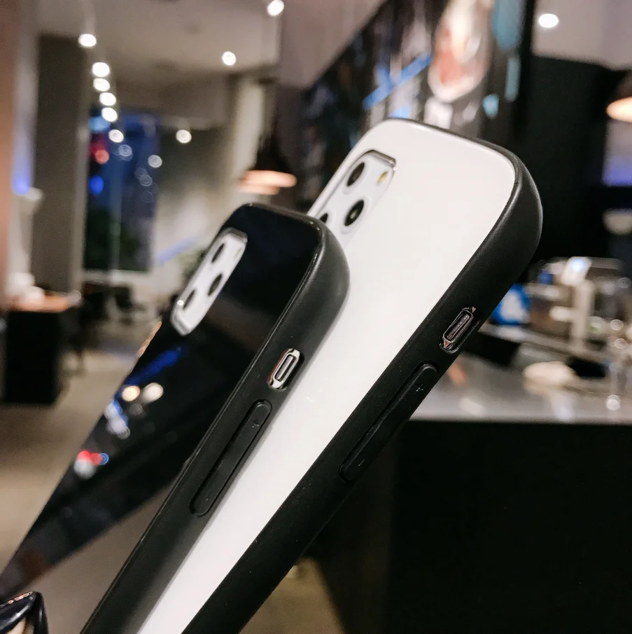 Матовый Мягкий силиконовый чехол для iPhone XS Max, XR, iPhone 8, 7 plus, 6S plus, 11 Pro, защитный стеклянный чехол