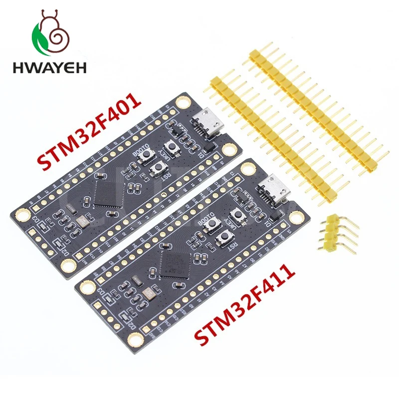Макетная плата STM32F401CCU6 411CEU6 256 Кб ROM V1.2 STM32F4 обучающая для симулятора Arduino ST-Link V2 |