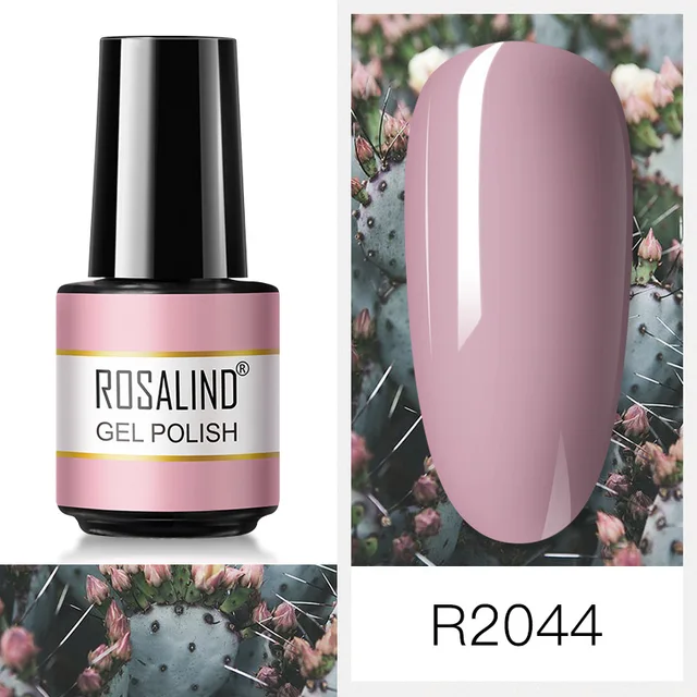ROSALIND Nail Art 7ML Gel Polish 80 Color For Manicure Design UV Nail Polish Gel Lacquer Soak Off Semi Permanent Gel Nail Polish RAR2044