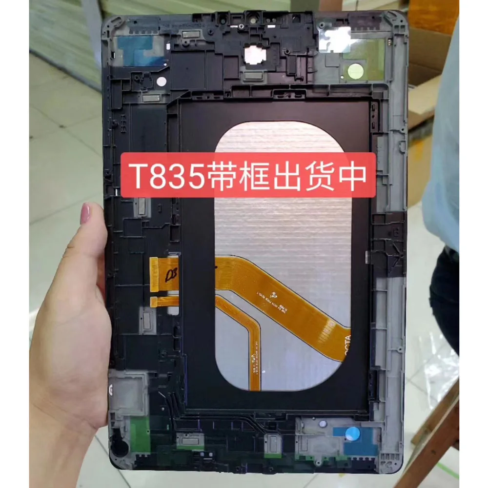 Nuovo Per Samsung Galaxy Tab S4 10.5 T835 Display Lcd Touch Screen Digitizer Assembly Con Carta Scritta A Mano
