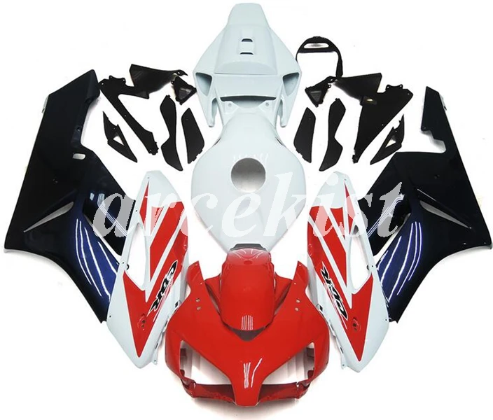 4 подарки литья под давлением ABS полный обтекатель комплект Подходит для Honda CBR1000RR cbr1000 04 05 2004 2005 набор тела красный белый