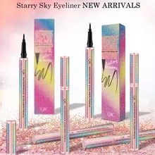 1 шт. водостойкая жидкая подводка для глаз карандаш Smudgeproof гладкая Звездная подводка для глаз JS11