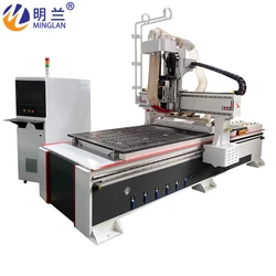 Machine à découper le bois cnc, avec changement d'outil, ATC, touter, 12/16, 1325, 1328, 2030, 2131 