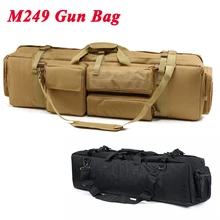 M249 тактический охотничий винтовочный пистолет сверхмощная сумка 1000D нейлон Пейнтбол страйкбол Воздушный пистолет наплечный рюкзак
