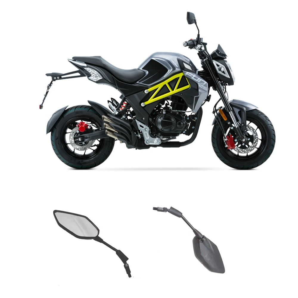Reflector de espejo retrovisor, accesorios de para motocicleta, para Macbor Fun 125 y molduras ornamentales| - AliExpress