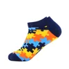 2022 Socks Men's Latest Design Boat Socks Short Summer Socks Quality Business Geometric Lattice Colorful Mens Cotton Socks ► Photo 3/6