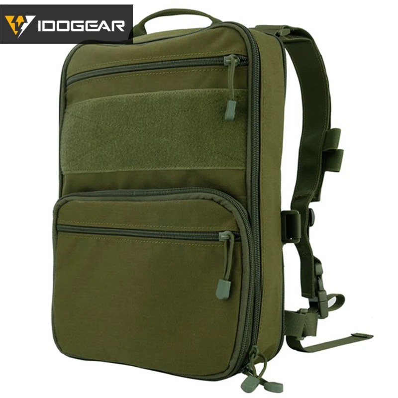Olive Drab IDOGEAR 410 Flatpack тактический рюкзак многоцелевой рюкзак военный страйкбол утилита MOLLE сумка Пейнтбол 3562 - Цвет: Olive Drab