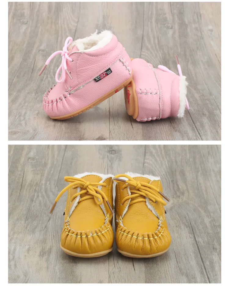 0-2 года; зимняя обувь из телячьей кожи с кашемировой подкладкой для малышей; обувь для малышей; Теплая обувь для малышей