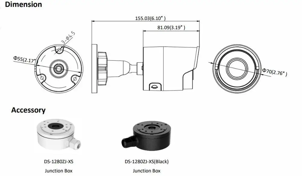 Оригинальная Hikvision 6MP IP камера DS-2CD2063G0-I IR30m уличная ip-камера поддержка обновления EZVIZ P2P POE H.265 водонепроницаемый IP67