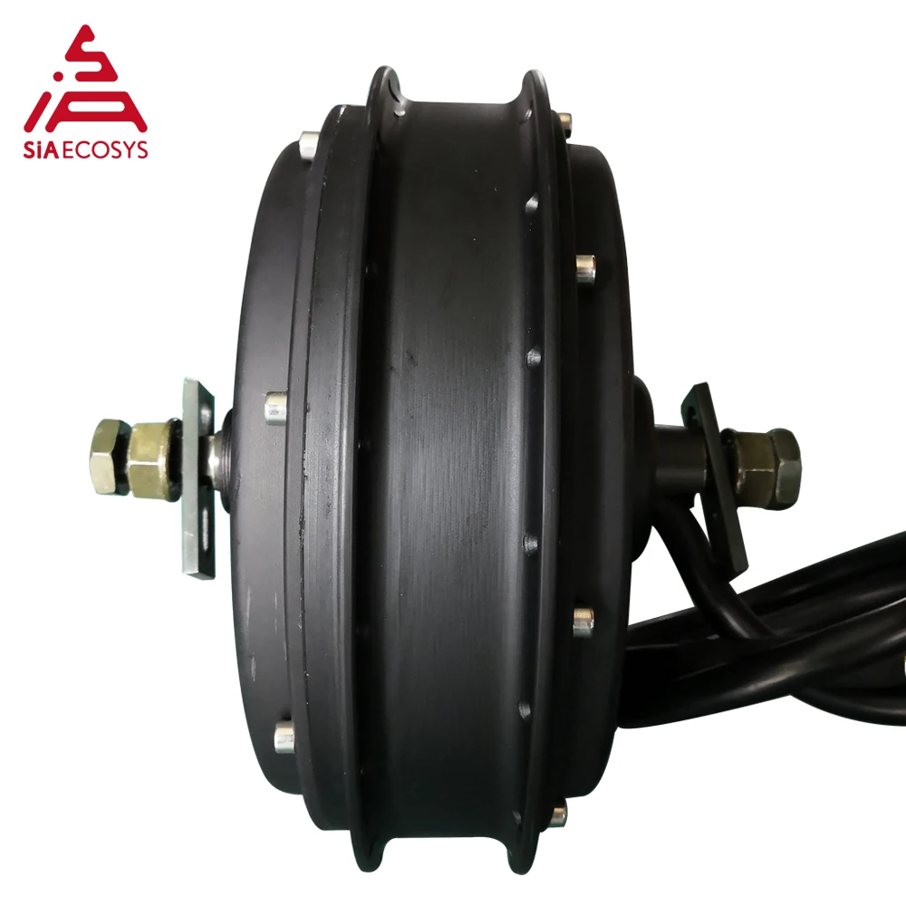 US $353.38 QSMOTOR 18x185inch EBike Spoke Hub Motor 205 50H V3V3IV3TI With Moped Motorcycle Wheel Rim Laced