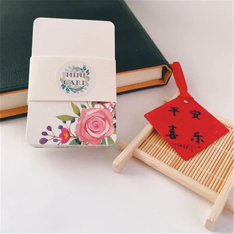 Handmade Floral Greeting and Invitation Cards - 50 Piece Set