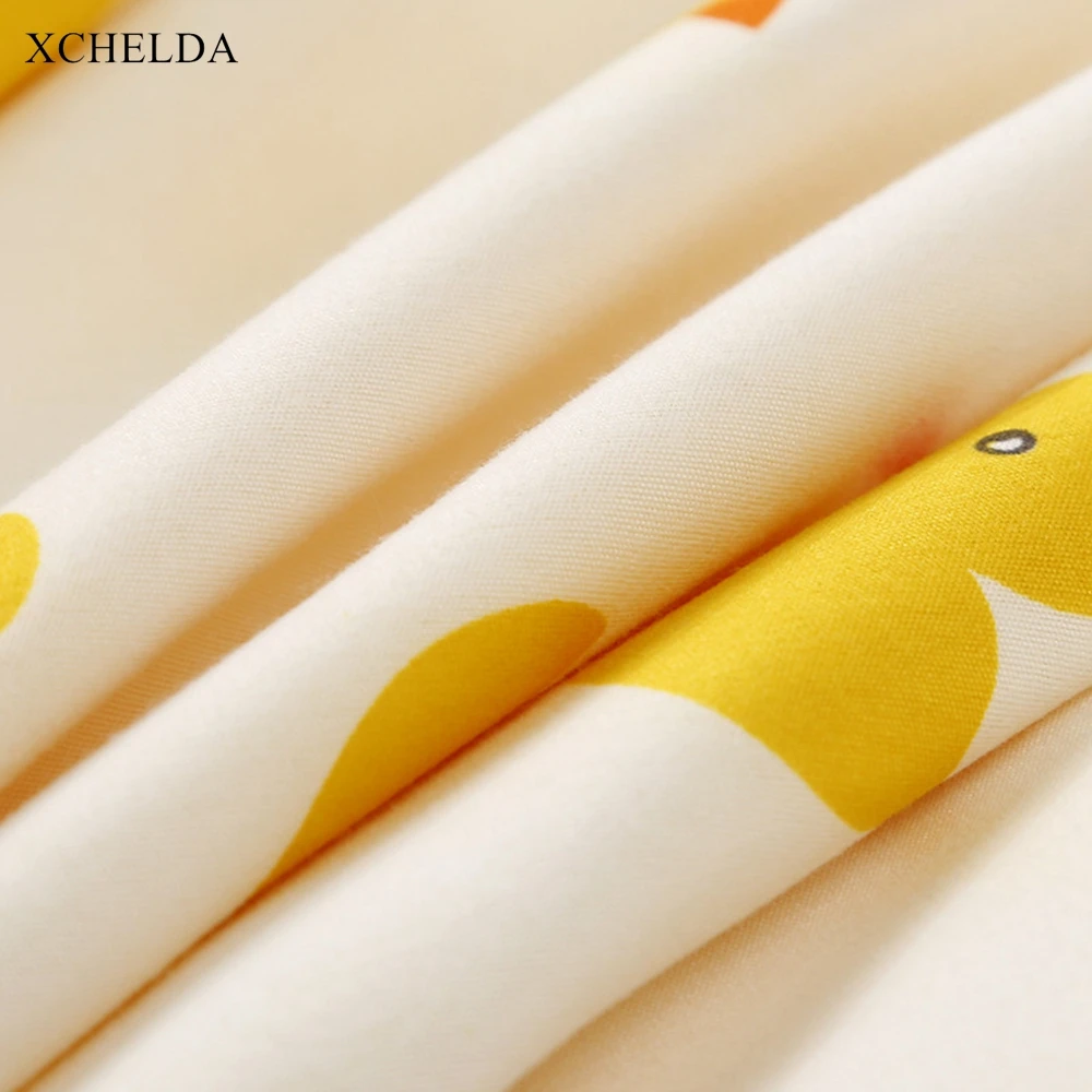 White Bedding Set Double Queen King Size Comforter Duvet Cover Bed Sheet set Nordic Animal Cotton Children linens Home Textile