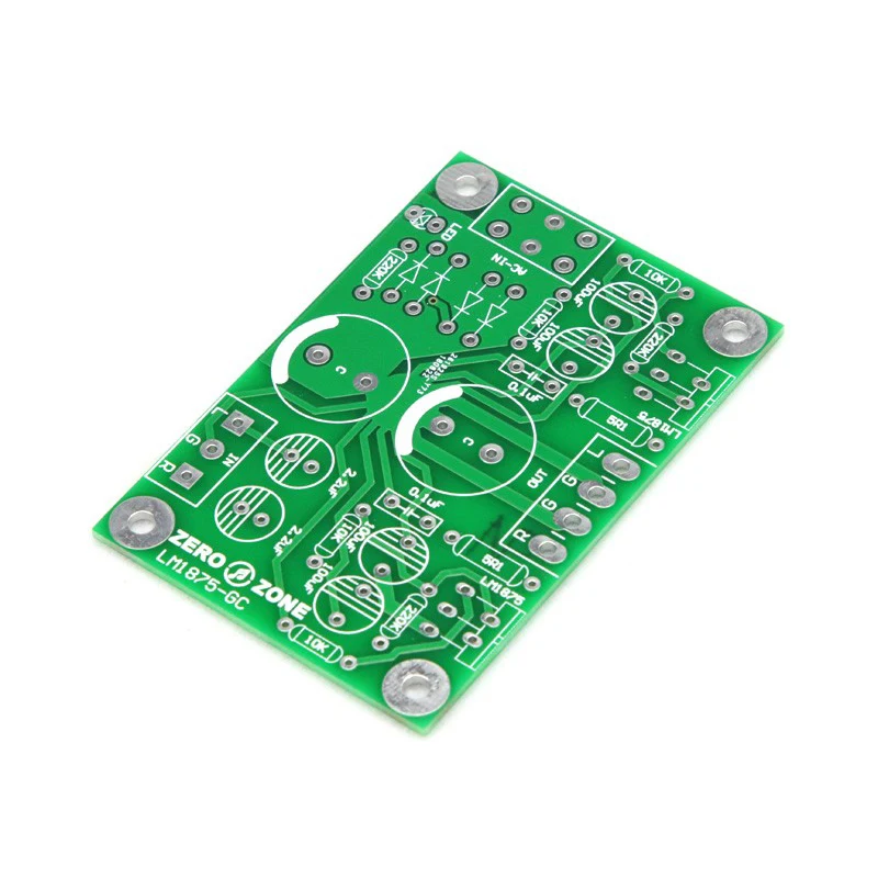

Free shipping DIY PCB for GC Gaincard Version Dual Channel LM1875 Power Amplifier PCB Empty Board Guts Power Amplifier Board