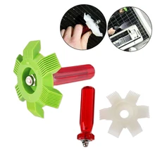 

1 Set Plastic A/C Condenser Radiator Evaporator Fin Straightener Comb Rake Cleaner Tool Cleaning Comb Cleaning Fin Repair Comb