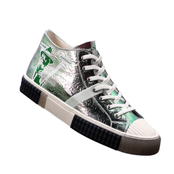 

Men's Shoes Breathable 2020 Jobon Xie Stylish High-top Board Shoe Men's Casual Shoes Men's Versatile Trendy Shoes zapatillas